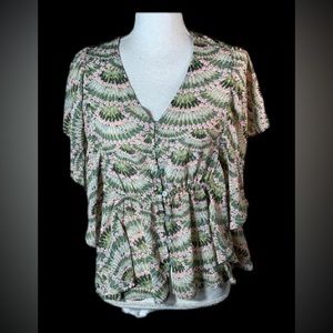 Molly Bracken Ruffled Blouse